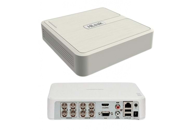 HILOOK DVR-108G-K1, 8Kanal, 2Mpix, H265, 1 HDD Desteği, 5in1 DVR Cihazı