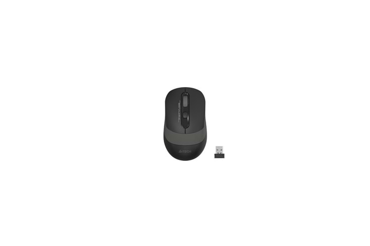A4 TECH FG10 (Grey) FSTYLER 2,4Ghz Kablosuz Optik Mouse, 10-15Metre, 4 Buton, Nano Alıcı