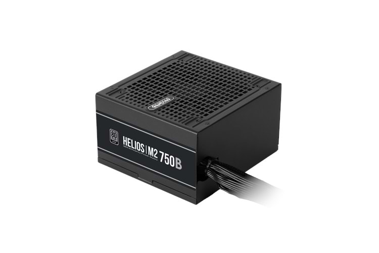 GAMDIAS HELIOS M2-750B, 750W, 80+ Silver, Aktif PFC, GAMING, ATX, Power Supply (PSU)