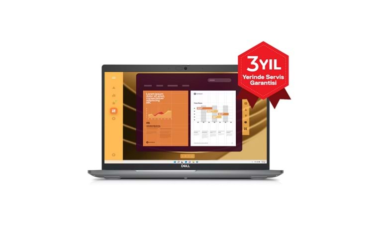 DELL LATITUDE 5550, N021L555015EMEA_VP_UBU, Ultra7 155U, 15,6" FHD, 16Gb Ram, 512Gb SSD, Paylaşımlı Ekran Kartı, Free Dos Notebook (6278643)