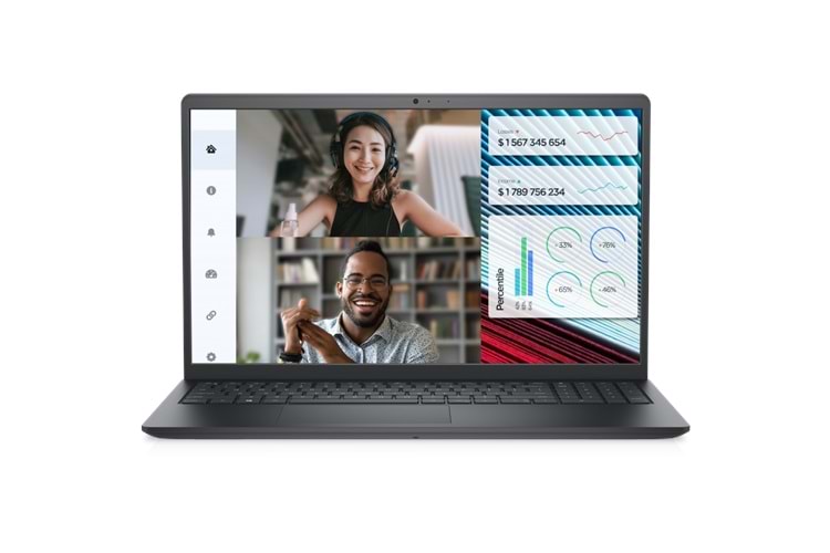DELL Vostro 3520, N5305PVNB3520U, i7-1255U, 15,6" FHD, 16Gb Ram, 512Gb SSD, Paylaşımlı Ekran Kartı, Free Dos Notebook (5763600)