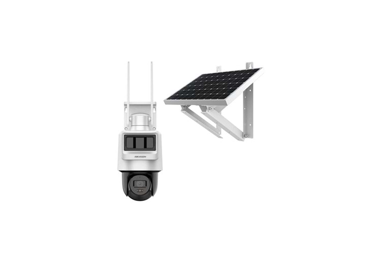 HILOOK PTZ-N2C400I-K/4G/C09S20, 4Mpix, 4mm, 30Mt Gece Görüşü, Dahili Mikrofon, PIR+RADAR, 4G, Solar PT IP Kamera