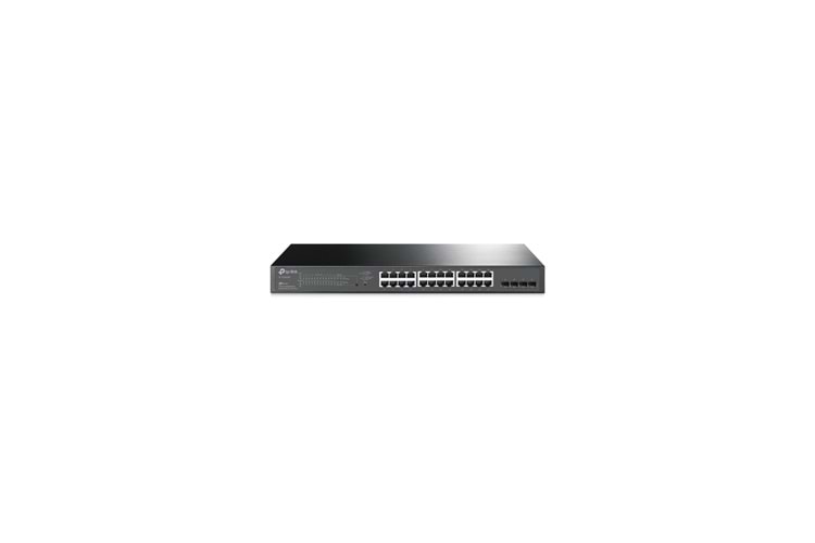 OMADA SG2428P, 28 Port Gigabit, 24 Port PoE+, 250W, 4Port GigaBit SFP, Yönetilebilir, Rackmount Metal Kasa Switch