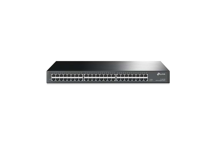 TP-LINK TL-SG1048, 48 Port, GigaBit, Yönetilemez, Metal Kasa, Rackmount Switch
