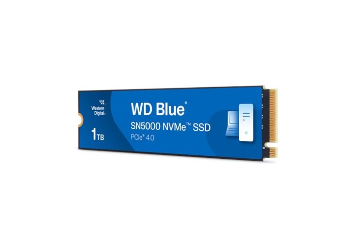 WD Blue SN5000, WDS100T4B0E, 1TB, 5150/4900, Gen4, NVMe PCIe M.2 2280, SSD
