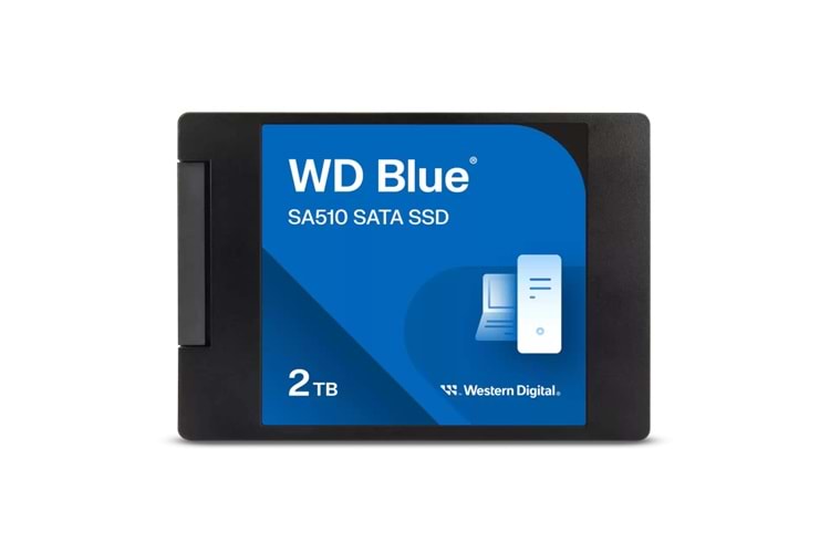 WD Blue SA510, WDS200T3B0A, 2TB, 560/510, 3D NAND, 2,5" SATA, SSD
